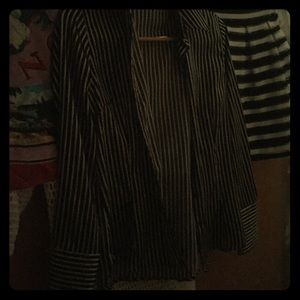 Zara Silk striped blouse