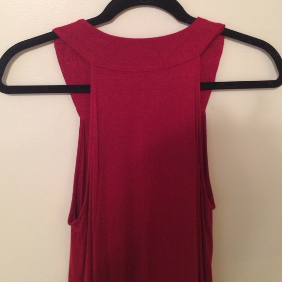 Fancy red shirt/dress - Picture 3 of 3