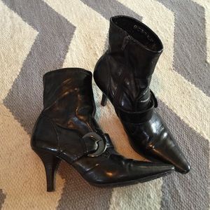 BCBG Cobalt Ankle Boots