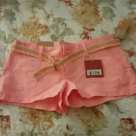 Peach shorts
