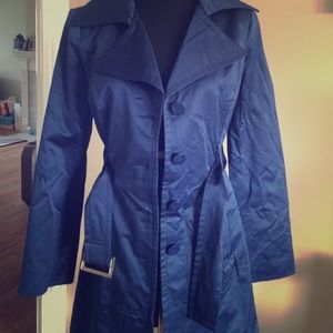 Blue Bebe trench coat