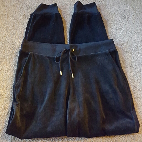 Juicy Couture Black Sweatpants