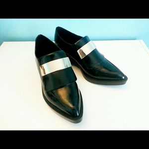 Zara Gold Plate Loafers