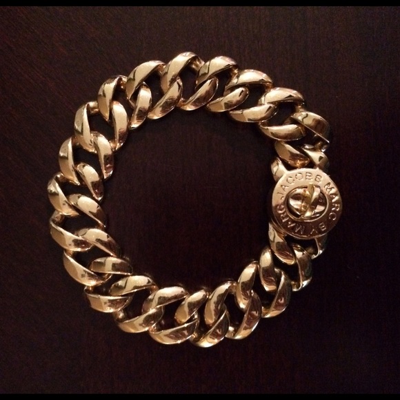 Marc Jacobs Jewelry - Marc Jacobs Gold Chain Link Bracelet