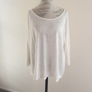 Banana Republic 3/4 length top