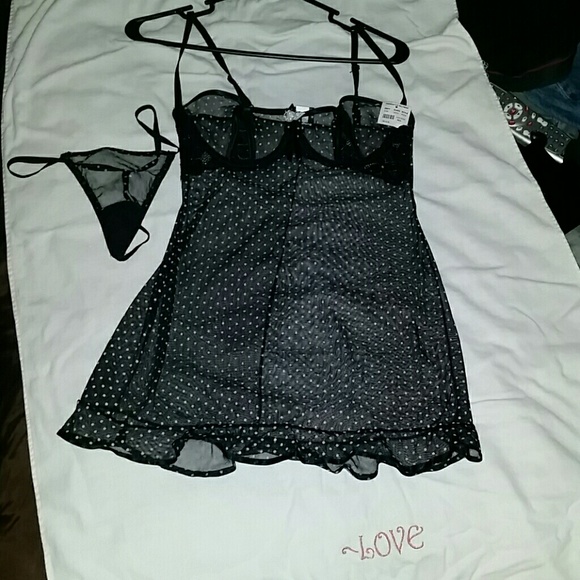 Fredricks of Hollywood lingerie.