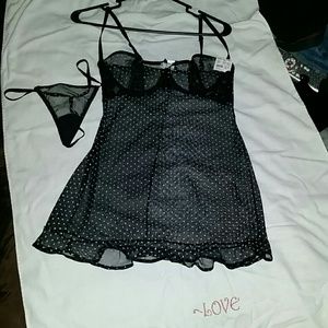 Fredricks of Hollywood lingerie.