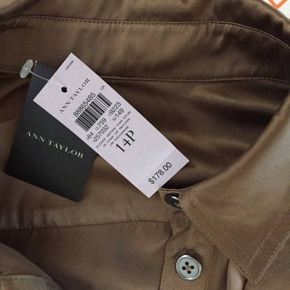 NWT stunning silky Ann Taylor elegant dress - Picture 3 of 3