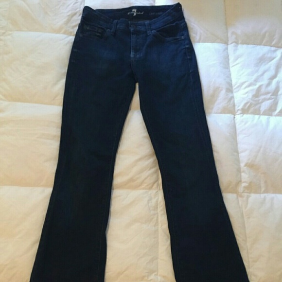 7 for all Mankind Denim - Mid-rise Kimmie bootcut jean