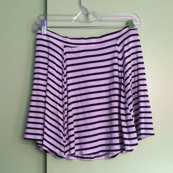 Striped Skater Skirt ☀️