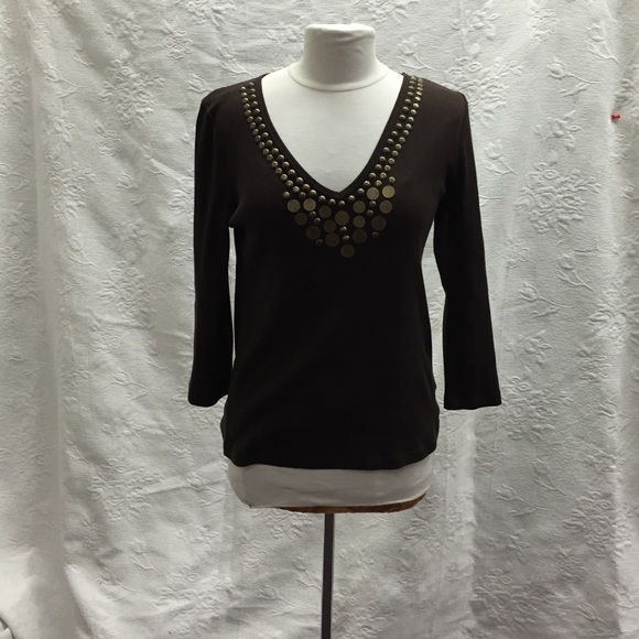 Michael Kors embellished tshirt