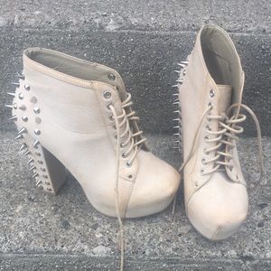 A nice pair of spiked booties