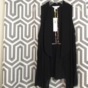 Black vest BCBG