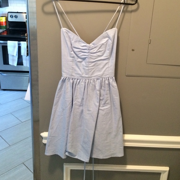 AMERICAN APPAREL CHAMBRAY DRESS