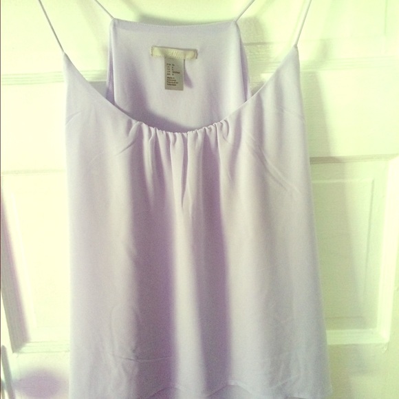 NEVER WORN! Pretty light/pale purple H&M tank