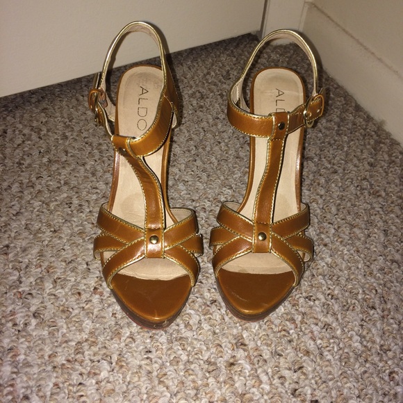 Aldo high heeled sandals