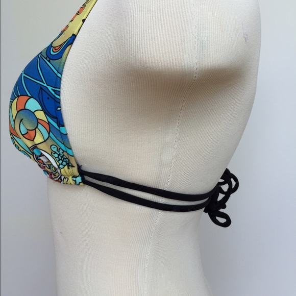 Patterned bathing suit top - Picture 2 of 3