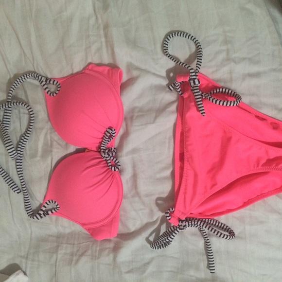 Victoria's Secret Other - VS pink push up two piece