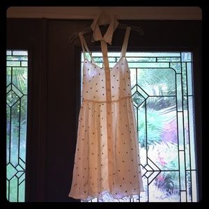 Cream Millau sundress with stars