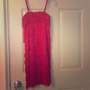 💃 Red Flapper Dress 💋