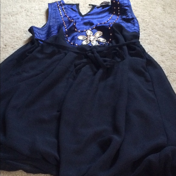 Vintage blue dress
