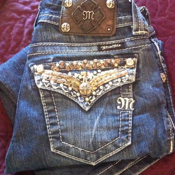 Dark wash Miss Me Jeans