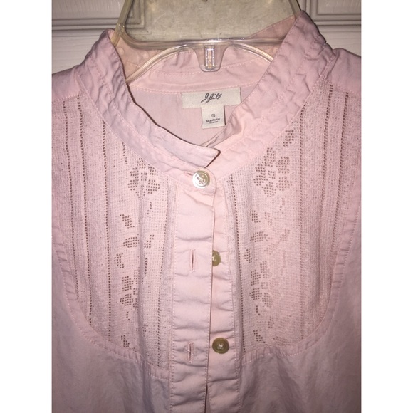 Small Pink long sleeve button up