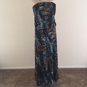Veronica M Blouson Maxi Dress.