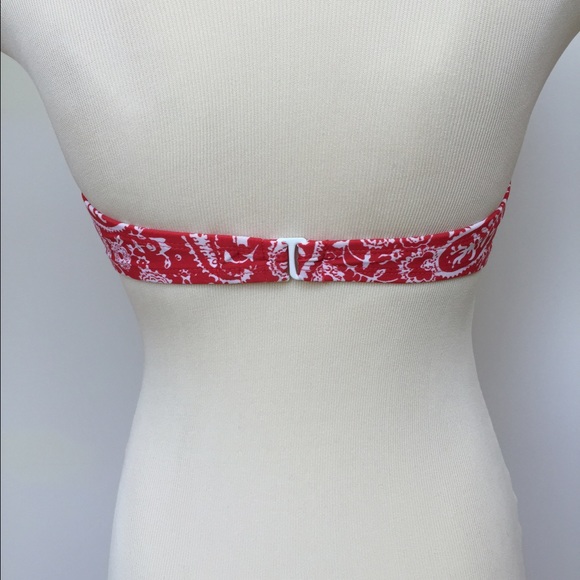 Paisley bandeau bikini top - Picture 3 of 3