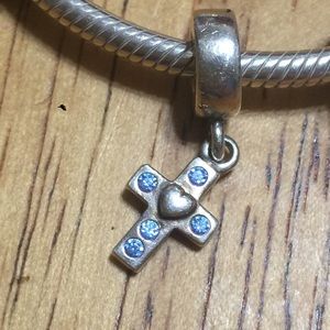 Pandora cross charm