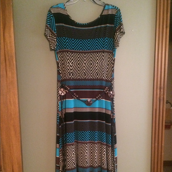 Belted dress