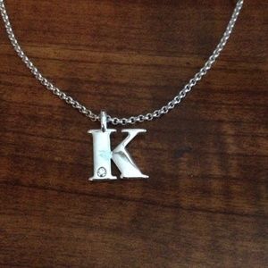 K necklace