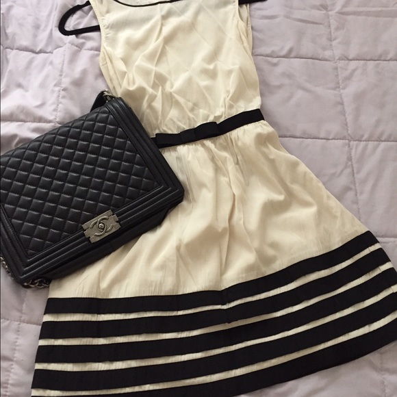 Mango white summer dress