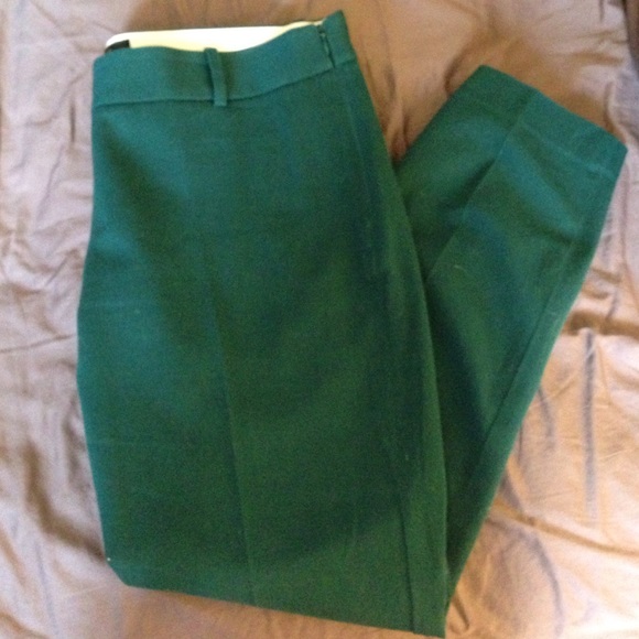JCrew Minnie Green Pants