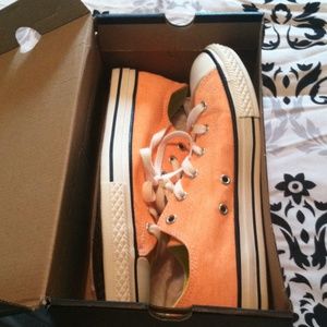 Neon converse sneakers