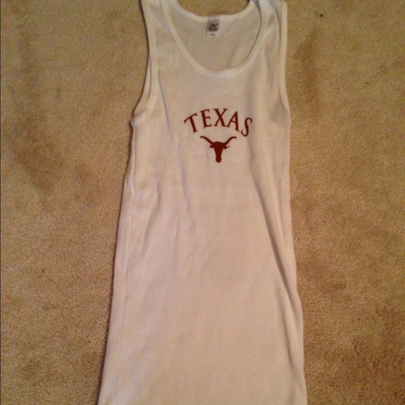 Texas Longhorn wife beater