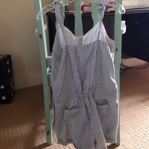 Tommy Girl Nautical striped romper - Picture 2 of 4