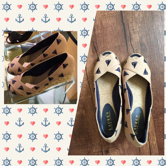 Ralph Lauren wedge heels