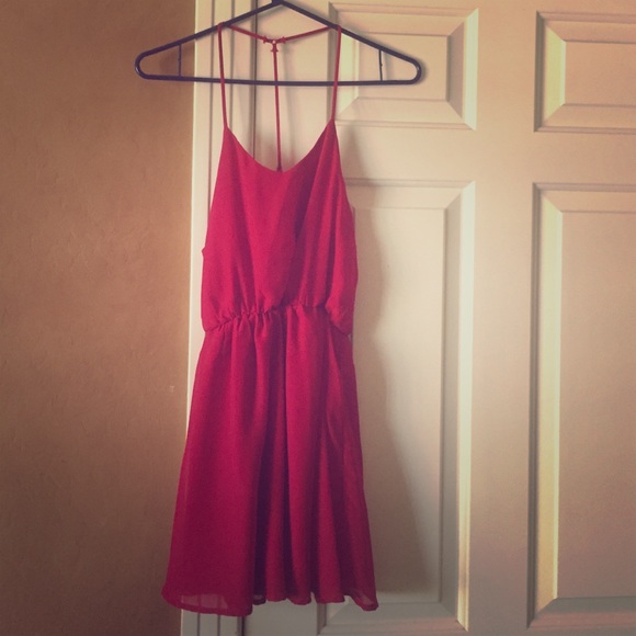 Cute red dress