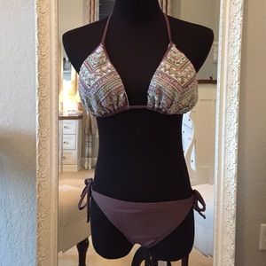 Beaded bathing suit