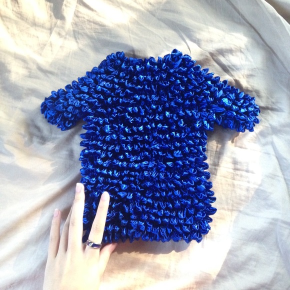 Blue Popcorn Tee - Picture 2 of 2