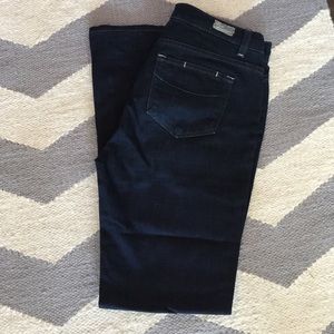 Paige - Navy Straight Leg Denim