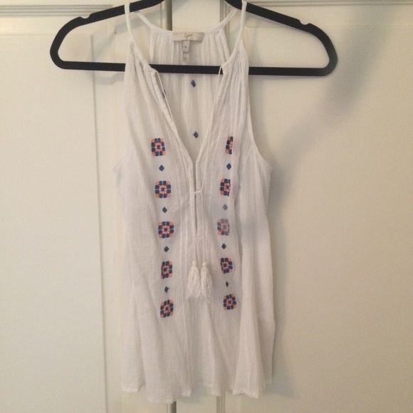 Joie Embroidered Top