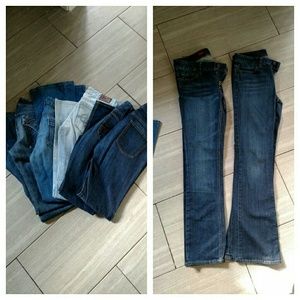 Express, Gap, Talbots, Vigoss Jeans Bundle of 6