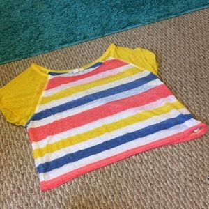 Stripped crop top