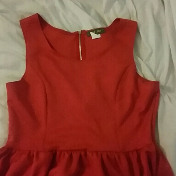 Red dress