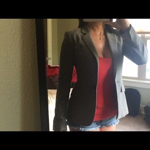 Theory Gabrielle Florus grey blazer
