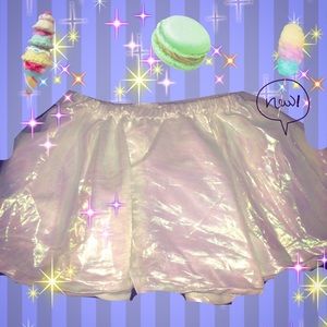 ON HOLD ‼️Iridescent Skater Skirt