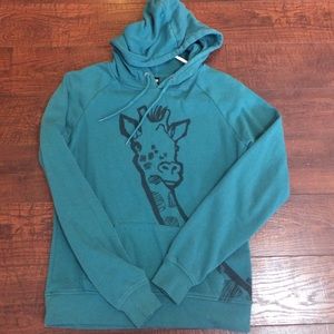 Giraffe hoodie.