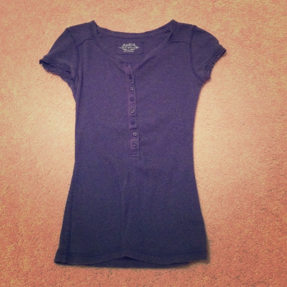 Navy Blue Summer Top